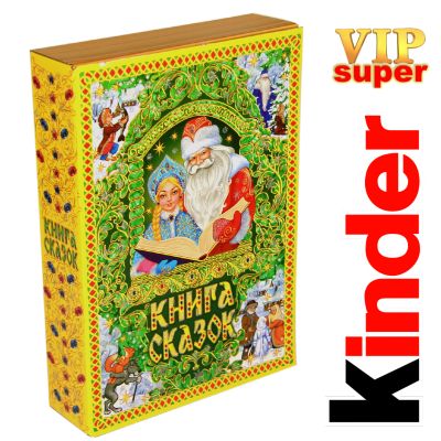 Сладкий подарок на Новый Год в картонной упаковке весом 1500 грамм по цене 3158 руб в Петропавловске-Камчатском