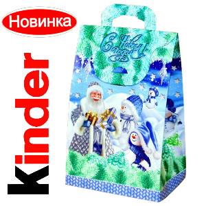 Сладкий подарок на Новый Год в жестяной упаковке весом 610 грамм по цене 1600 руб в Петропавловске-Камчатском