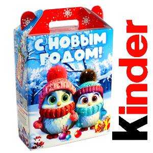 Детский подарок на Новый Год в жестяной упаковке весом 830 грамм по цене 3297 руб в Петропавловске-Камчатском